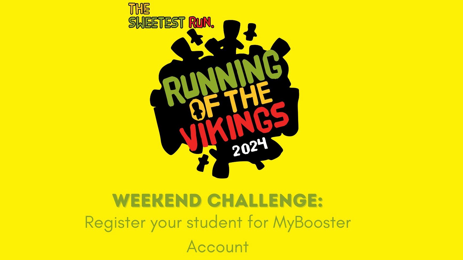 Weekend challenge: register for a MyBooster account